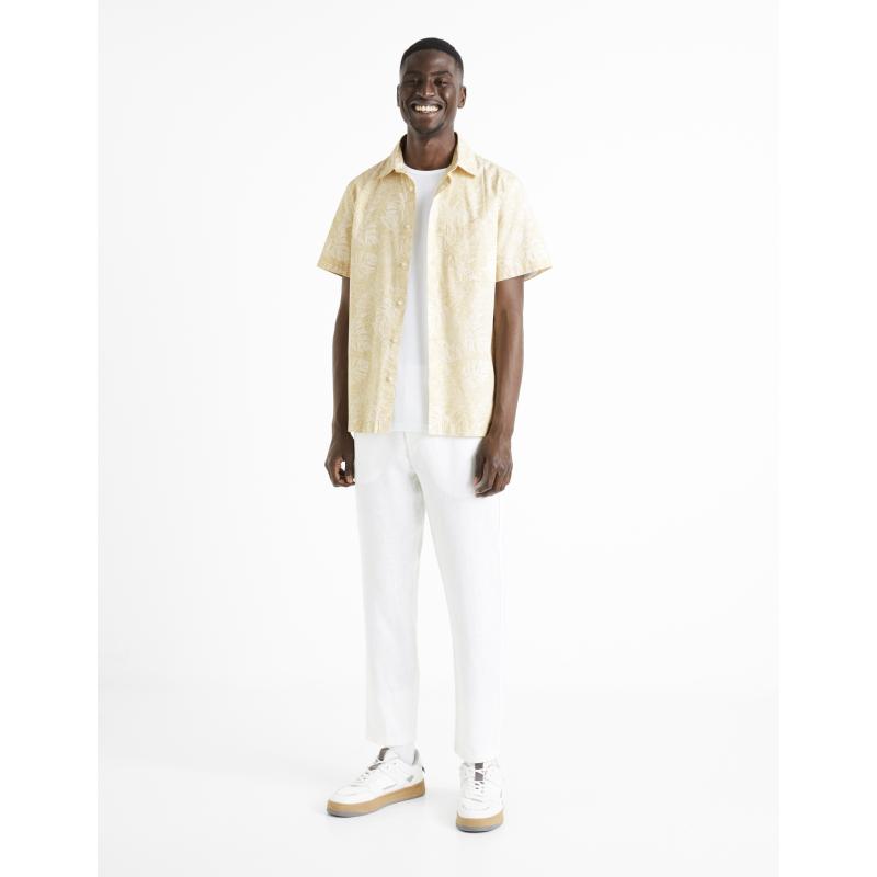 Lněné kalhoty Dolinus