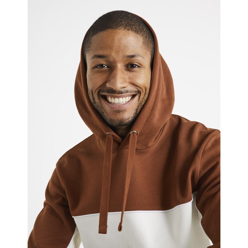 Debiding kéttónusú pulóver