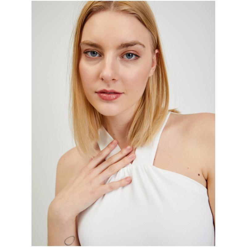 Bílé dámské tílko ORSAY XS