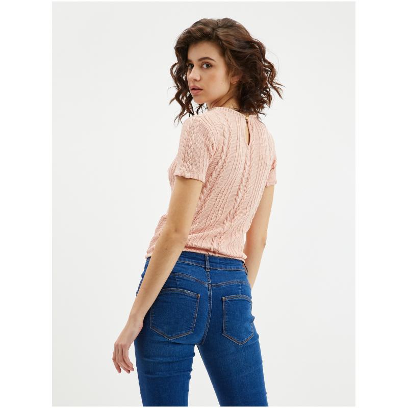 Světle růžová dámská halenka