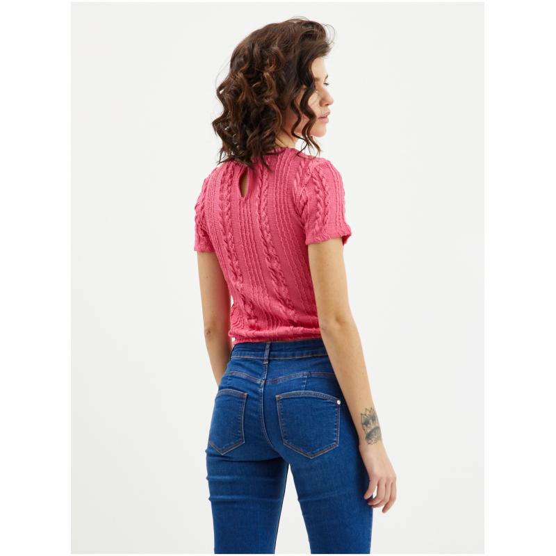 Růžová dámská halenka