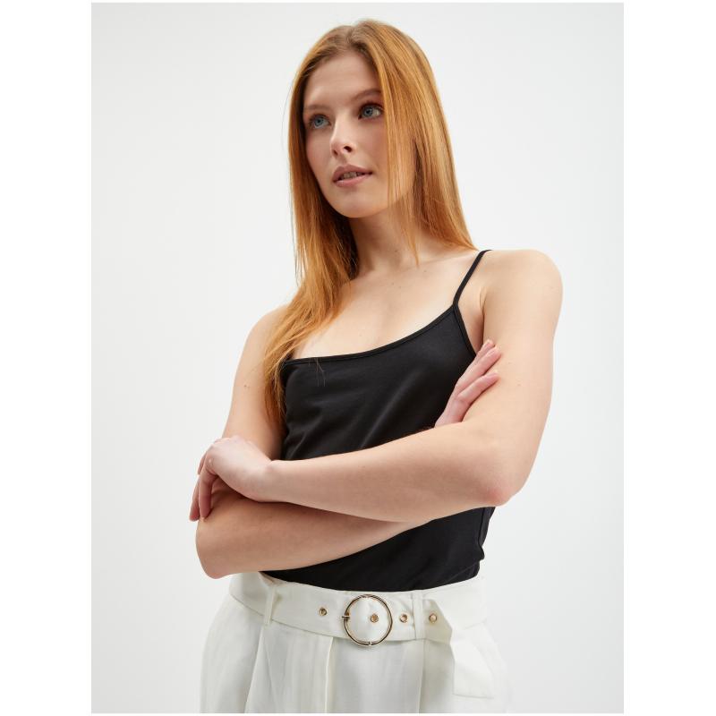 Krémové dámské kalhoty