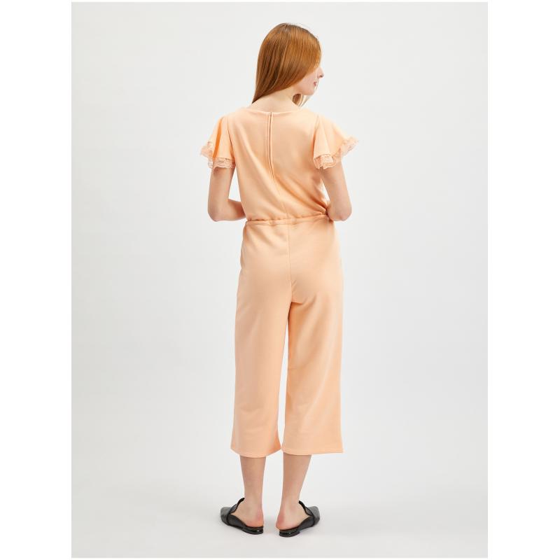 Női sárgabarackszínű pulóver