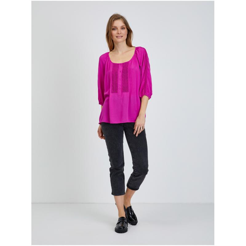 Tmavě růžová halenka