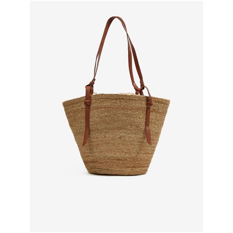 Barna női bevásárlótáska