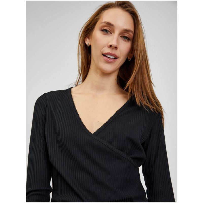 Černé dámské tričko