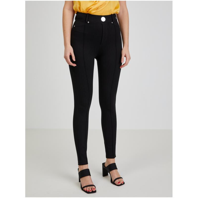 Černé dámské skinny fit kalhoty