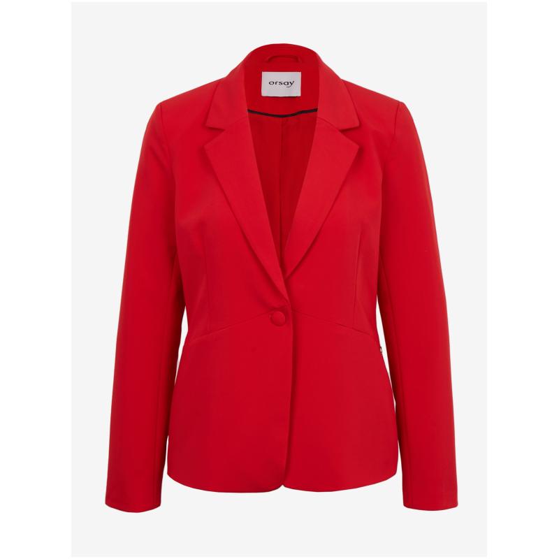 Červené dámské sako