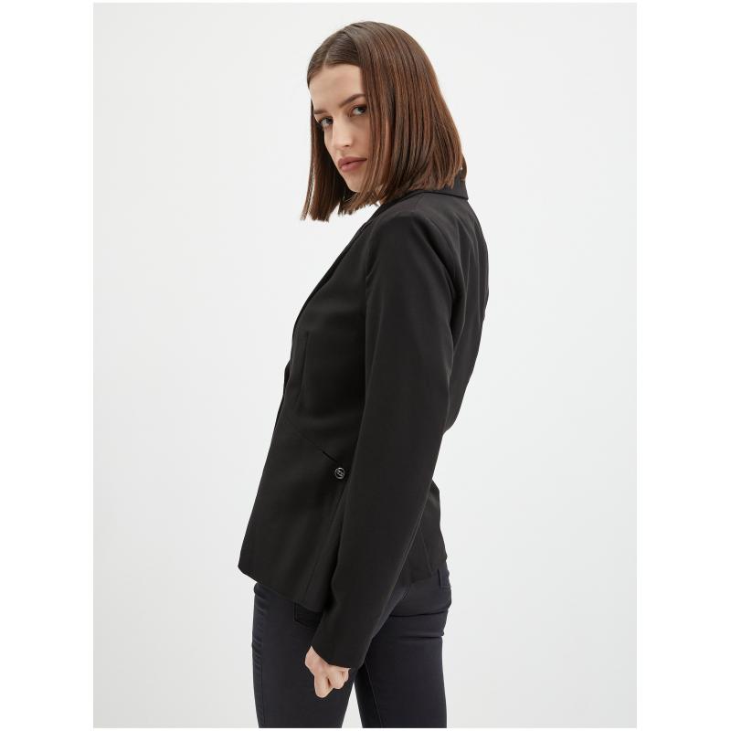 Čierne dámske sako