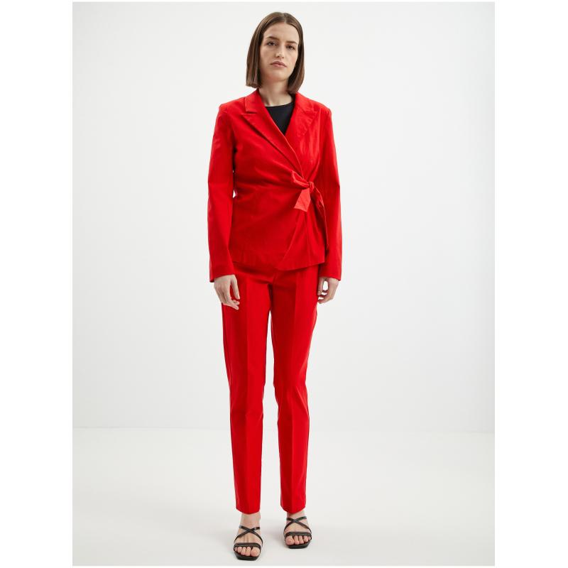 Červené dámské sako