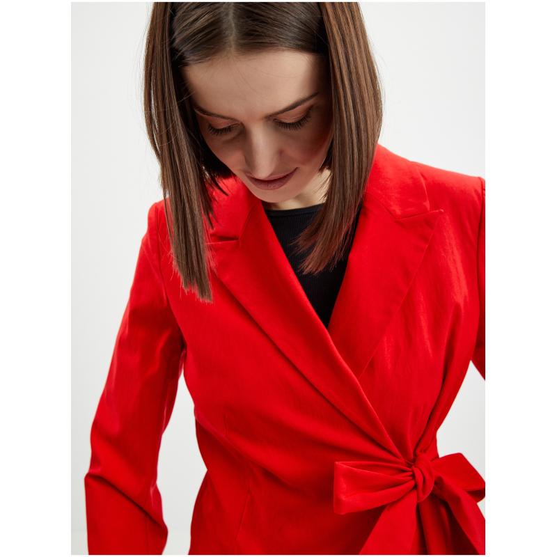 Červené dámské sako
