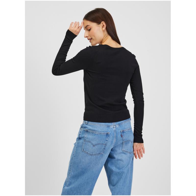 Černý dámský kardigan