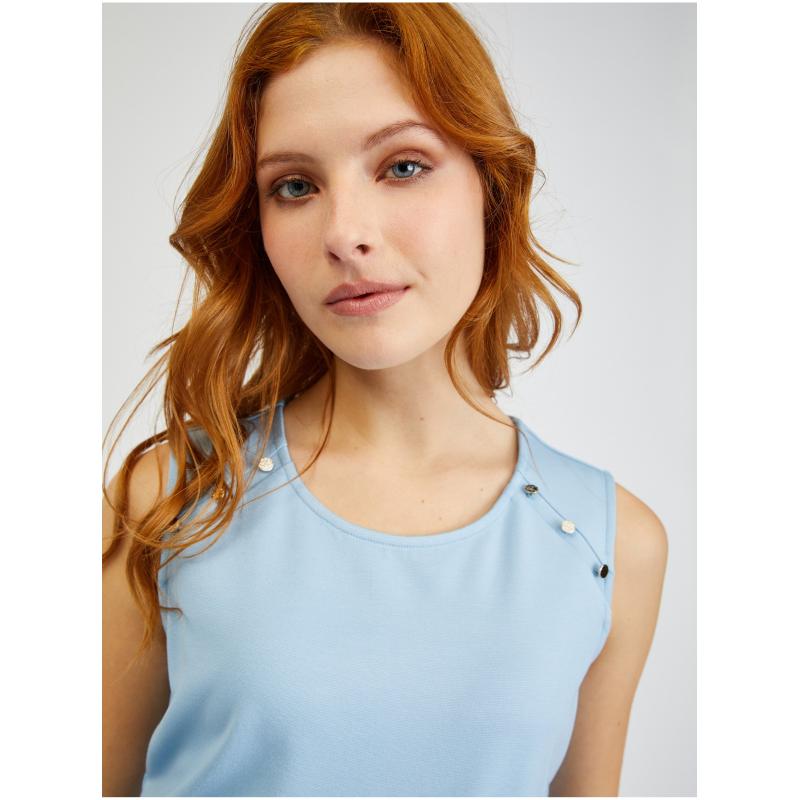 Světle modré dámské tričko