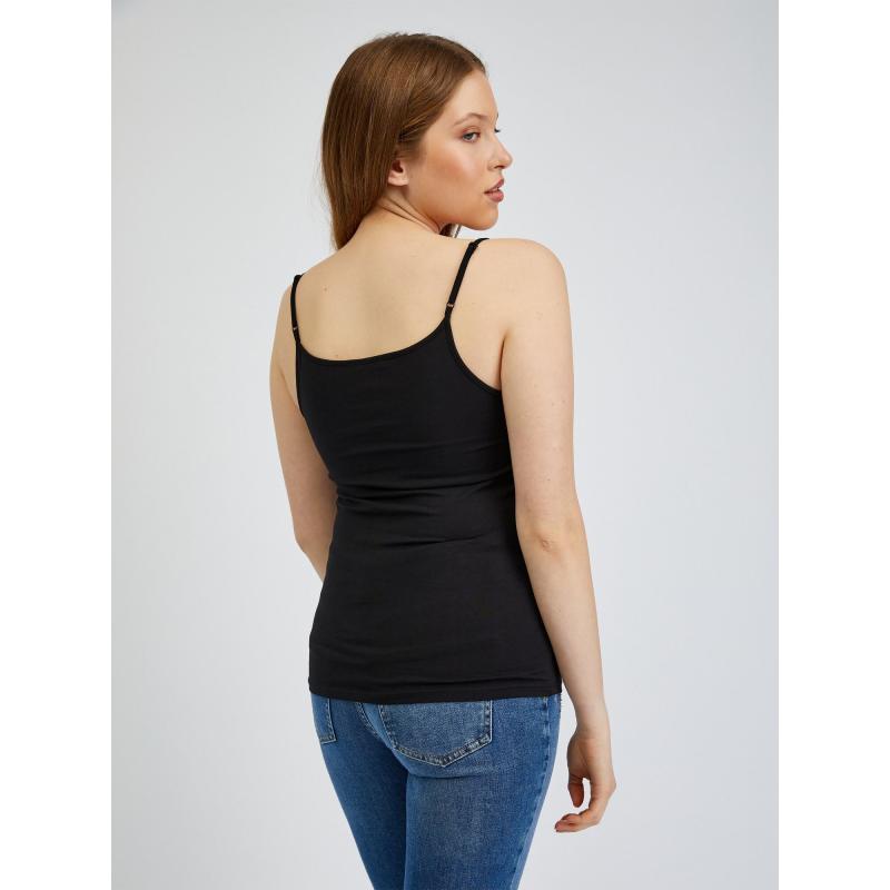 Čierne dámske tielko