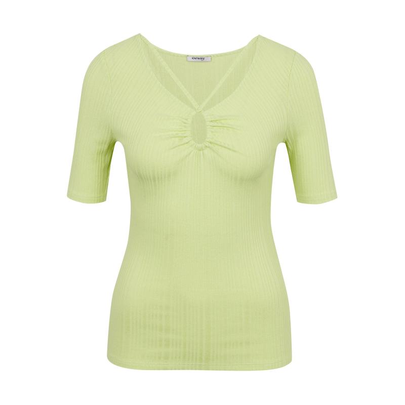 Světle zelené dámské tričko