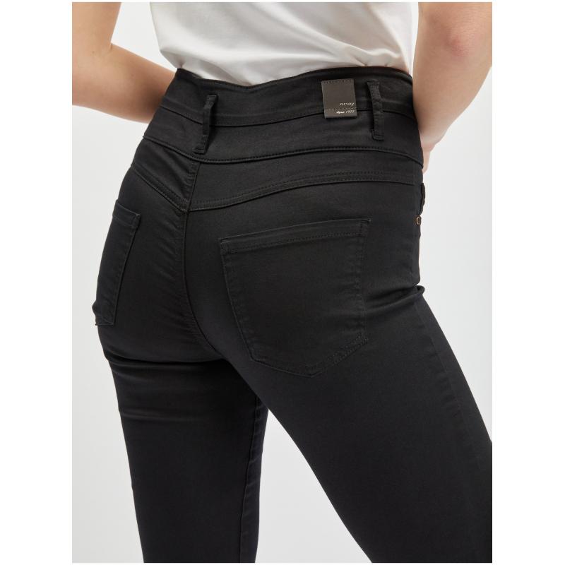 Černé dámské skinny fit kalhoty