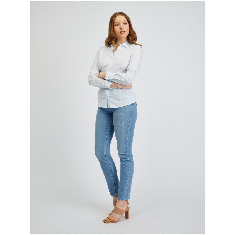 Světle modrá dámská košile