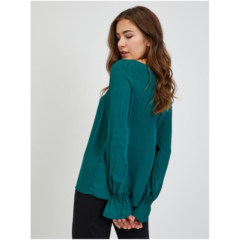 Zelená dámská halenka