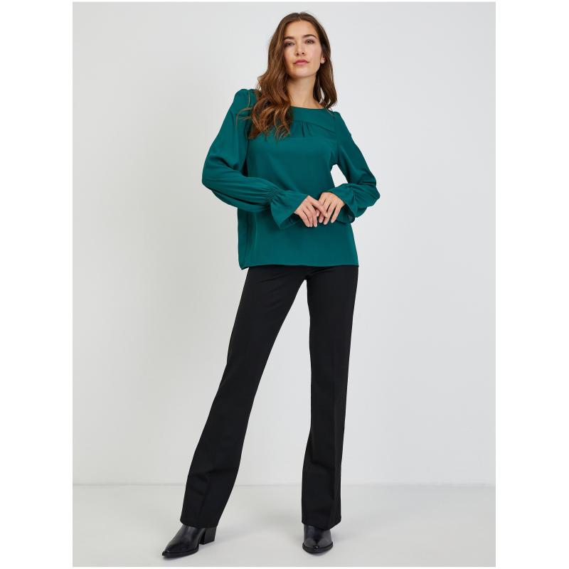 Zelená dámská halenka