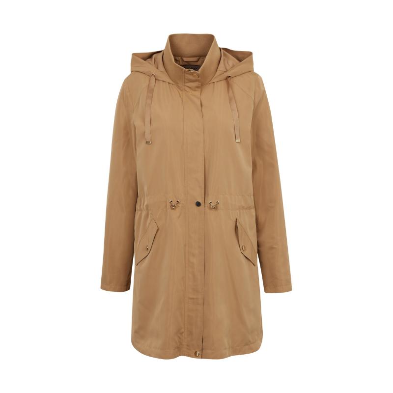 Světle hnědá dámská parka