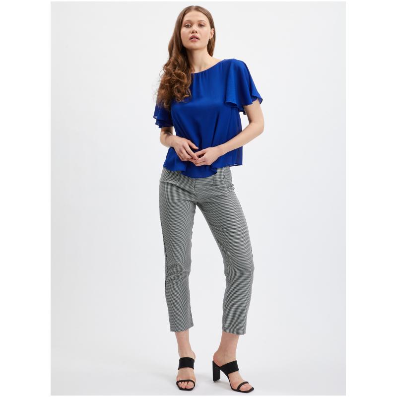 Modrá dámská halenka