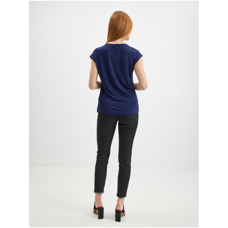 Tmavomodrá blúzka ORSAY XS