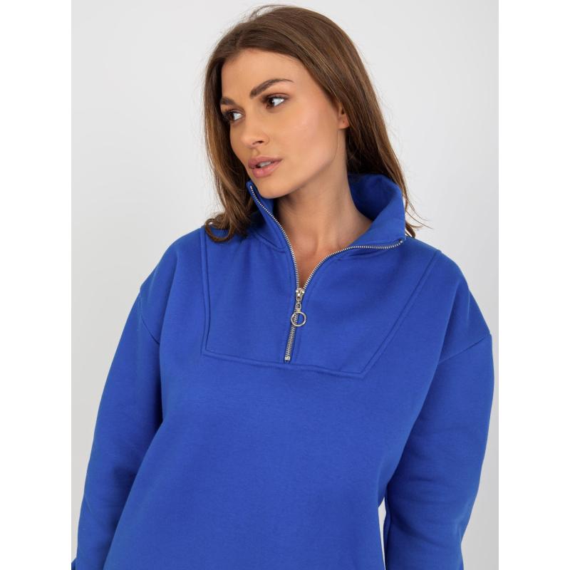 Női mini ruha zsebekkel REGINA kobalt színű