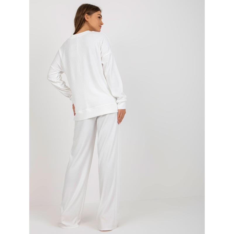 Dámský komplet s oversize střihem LENKA ecru 