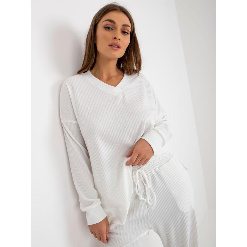 Dámský komplet s oversize střihem LENKA ecru 