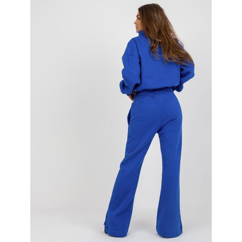 Dámská souprava s kapucí na zip SLAVA kobaltově modrá 