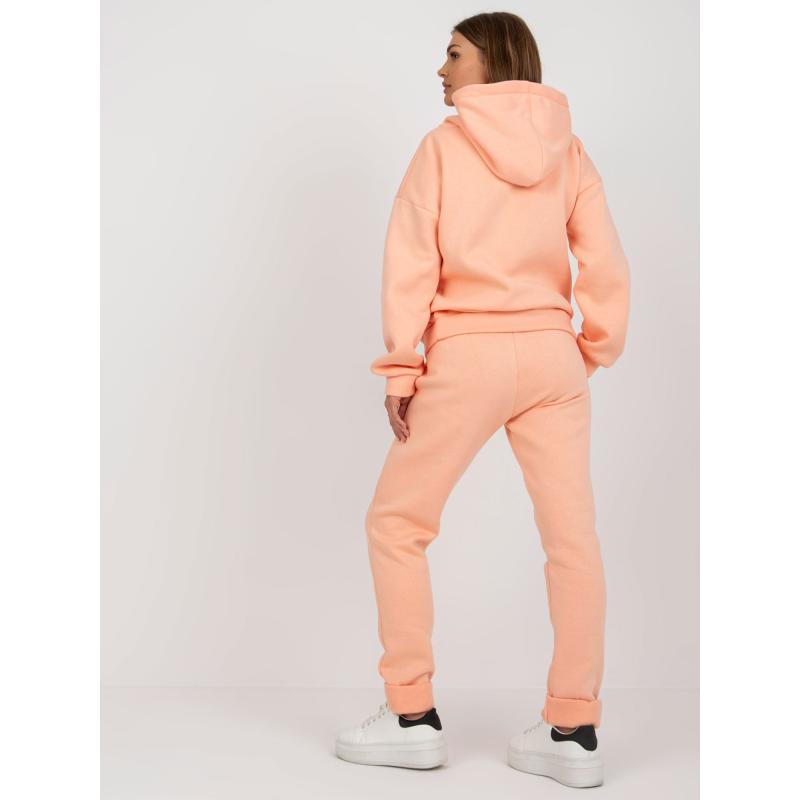 Dámská tepláková souprava s mikinou oversize IRMA broskvová 