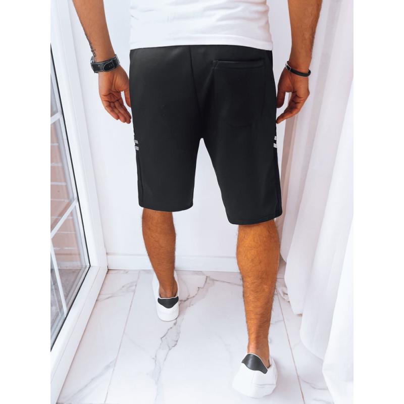 Pánské teplákové šortky BASE černé