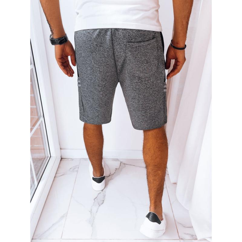 Pánské teplákové šortky KITA tmavě šedé