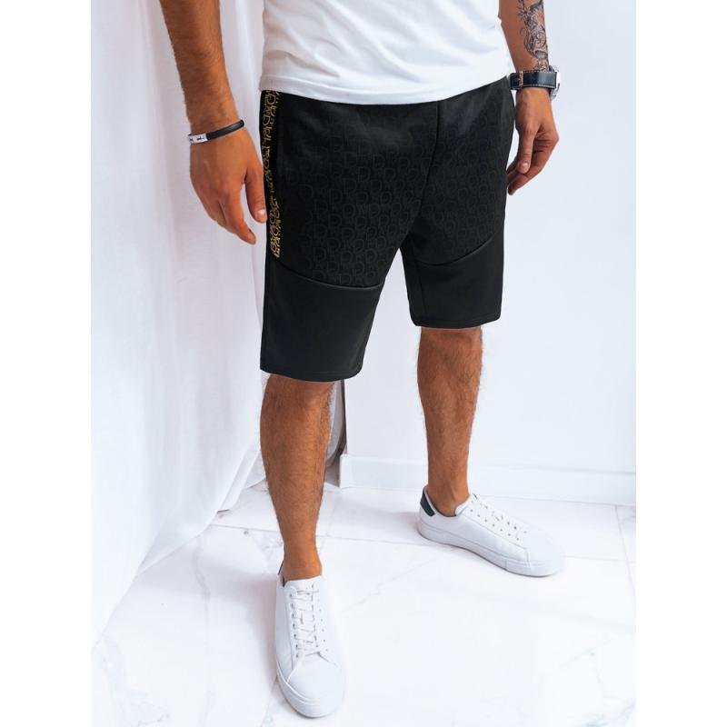 Pánské teplákové šortky KITA černé