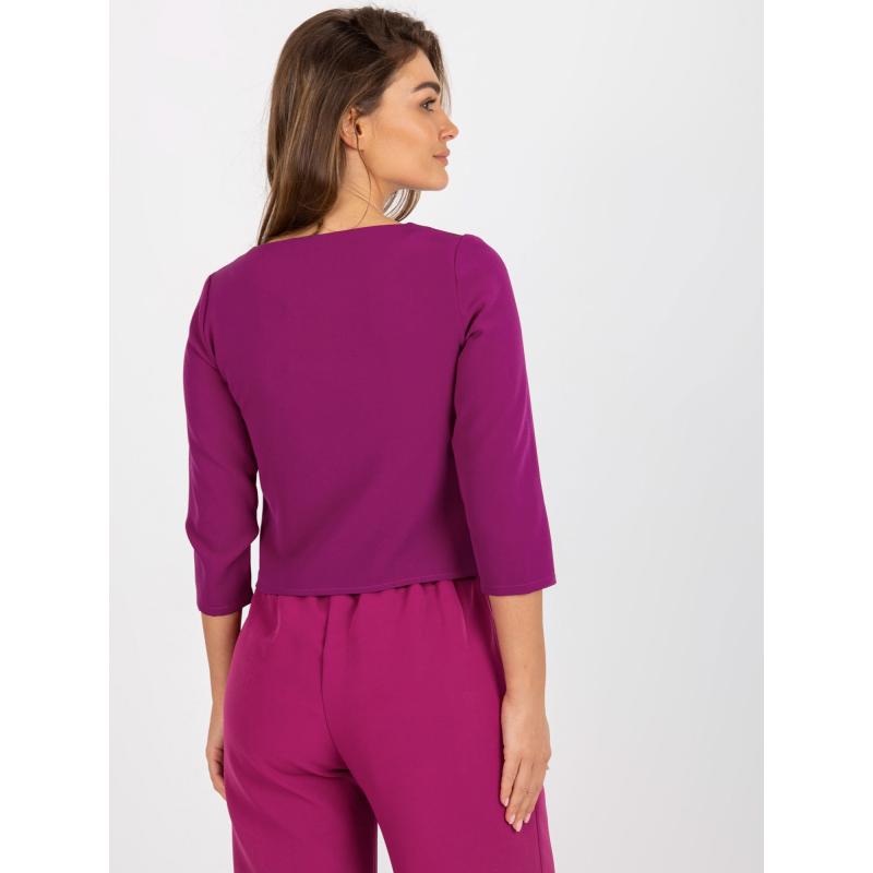 Dámská halenka s 3/4 rukávy IMMA fialová