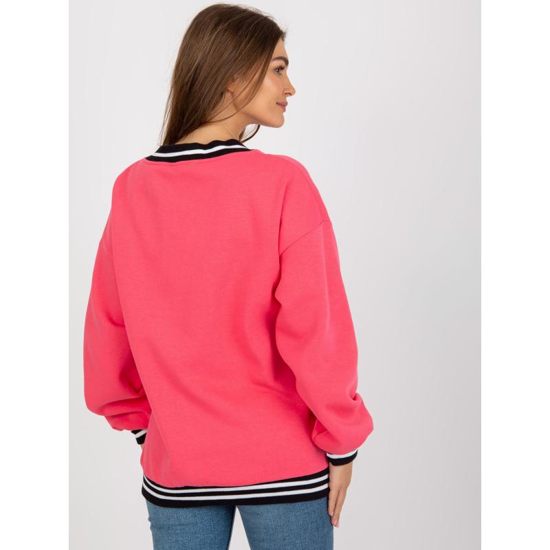 Dámská mikina s potiskem MARTA korálová 