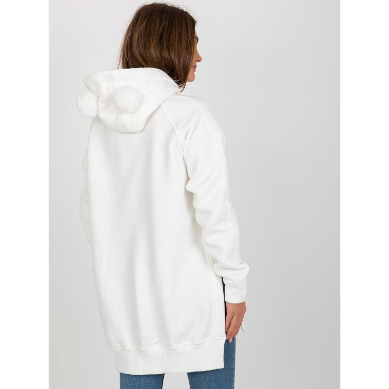 Dámská mikina s kapuci JUMPA ecru