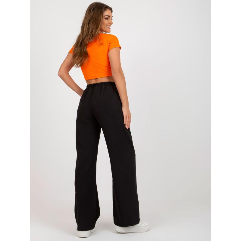 Dámské kalhoty s kapsami WIDA černé 