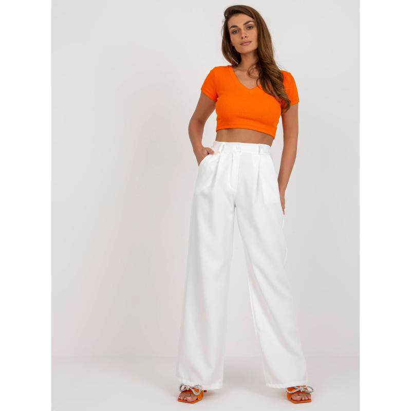 Dámské kalhoty QITA ecru