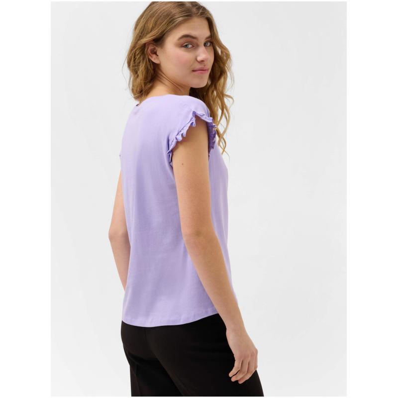 Světle fialové tričko