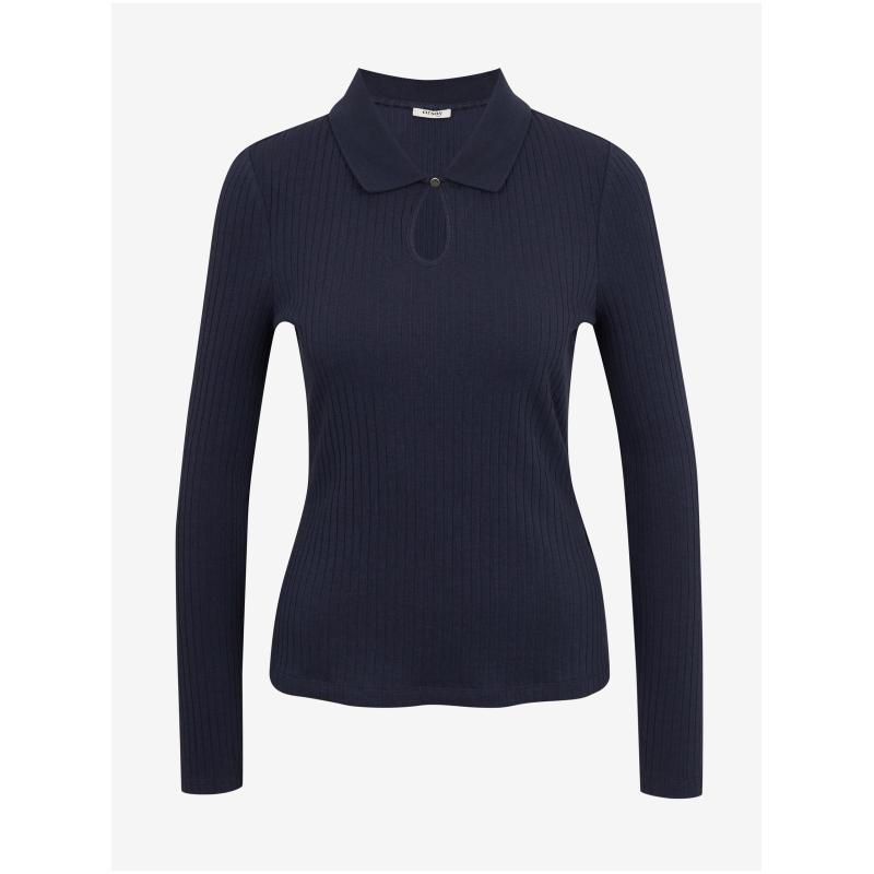 Tmavě modré dámské tričko