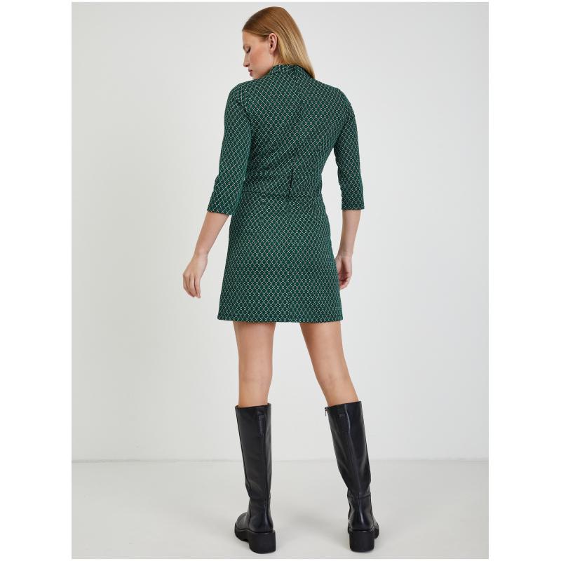 Zöld női mintás ruha