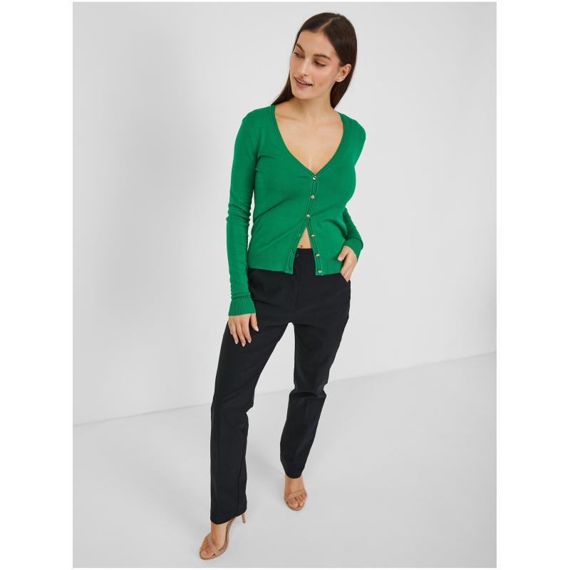 Zelený dámsky sveter