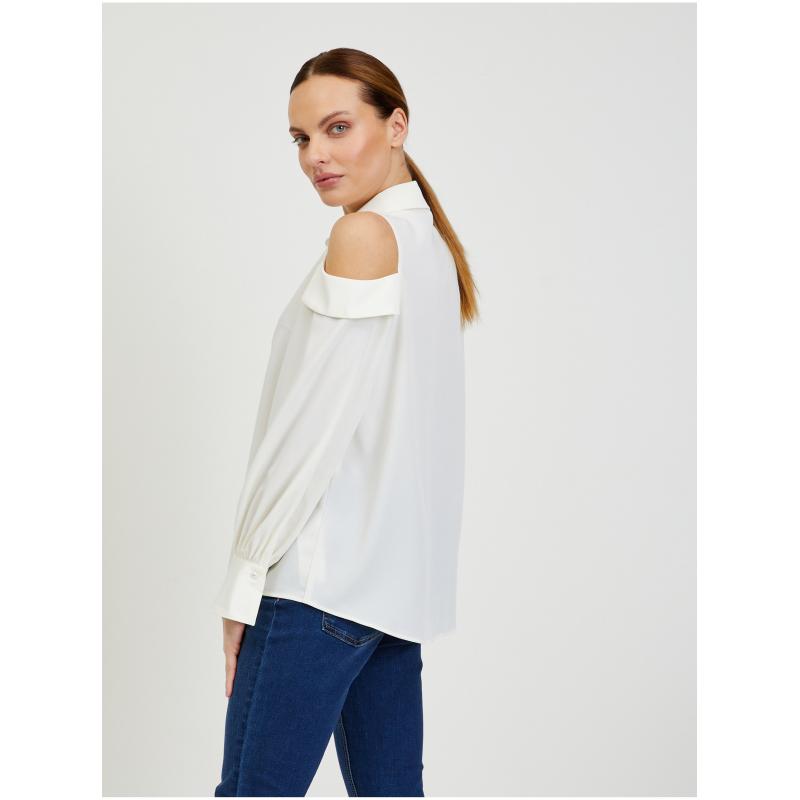 Bílá dámská halenka