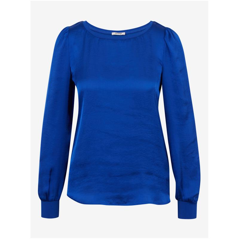 Modrá dámska blúzka