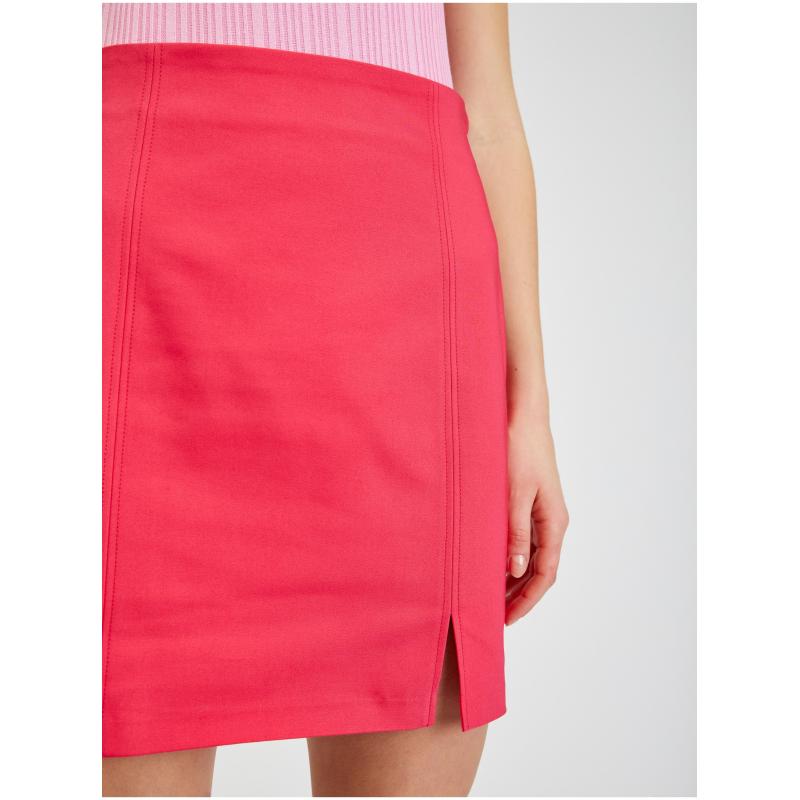 Tmavě růžová dámská sukně ORSAY 40
