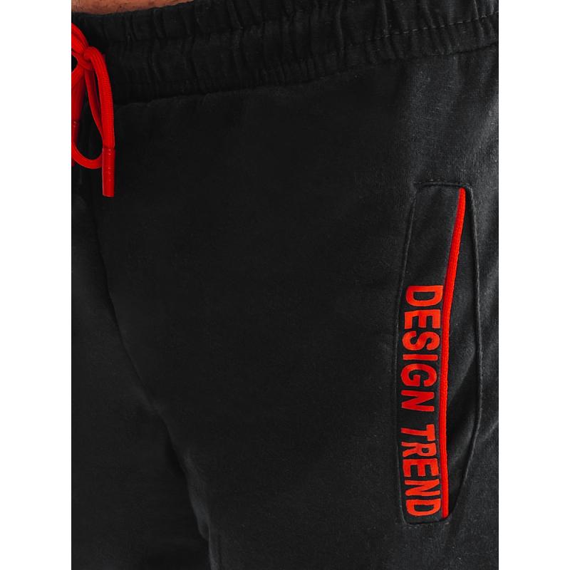 Pánské teplákové šortky SIMANO černé