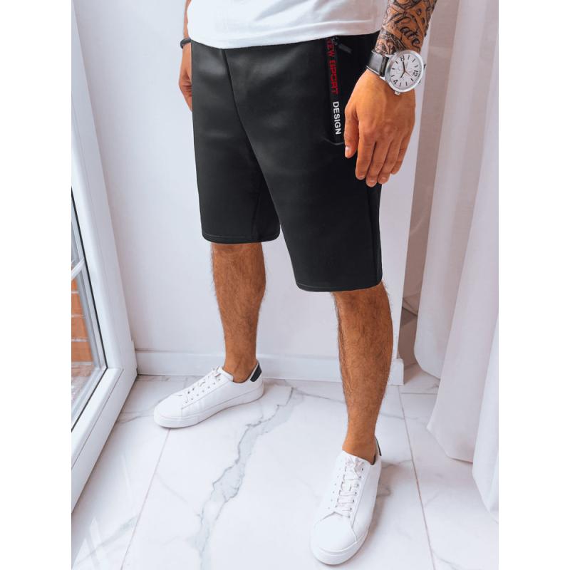 Pánské teplákové šortky HIROKA černé