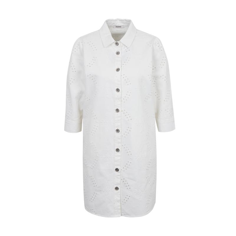 Fehér női farmering ruha