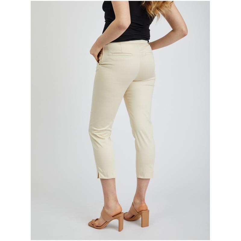 Bézs női csípős nadrág